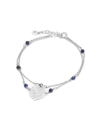 Bransoletka Lapis NINA 925