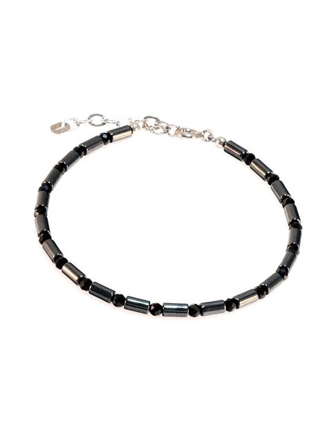 Bransoletka UNISEX Hematyt 925 Bransoletka UNISEX Hematyt 925