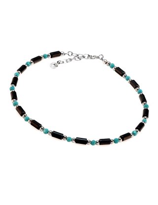 Bransoletka UNISEX Hematyt 925