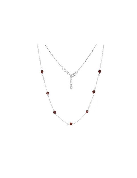 Naszyjnik Granat 925 Naszyjnik Granat 925