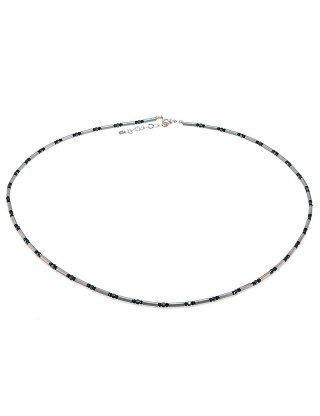 Naszyjnik UNISEX Hematyt 925