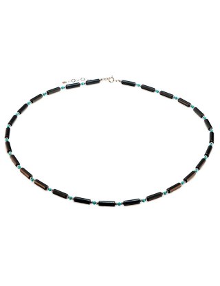 Naszyjnik UNISEX Hematyt 925