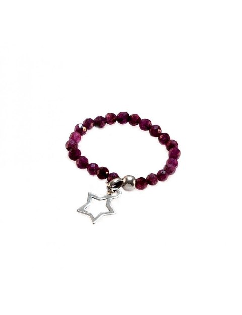 Pierścionek STAR Rubin 925 Pierścionek STAR Rubin 925