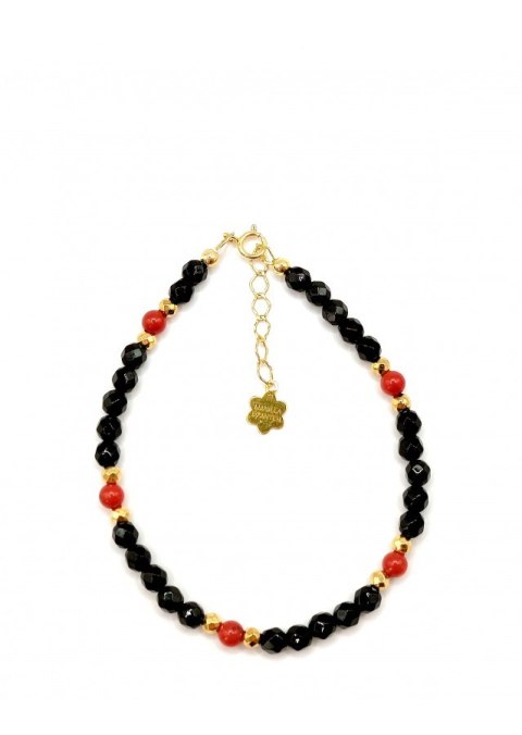 Bransoletka BLACK&RED 925 Bransoletka BLACK&RED 925