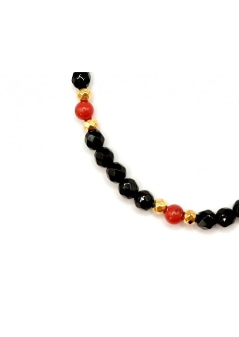 Bransoletka BLACK&RED 925 Bransoletka BLACK&RED 925