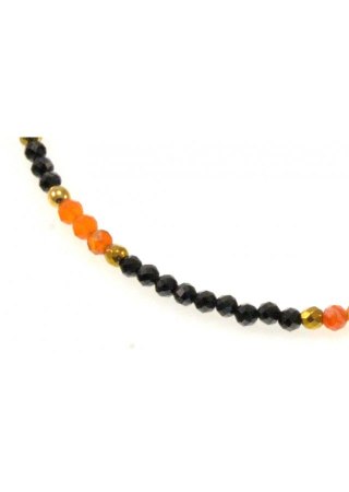 Bransoletka Granat Spinel 925
