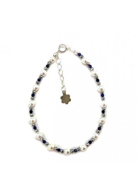 Bransoletka PERŁA LAPIS 925