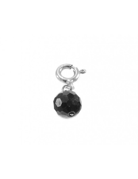 Charms CZARNY TURMALIN 925 Charms CZARNY TURMALIN 925