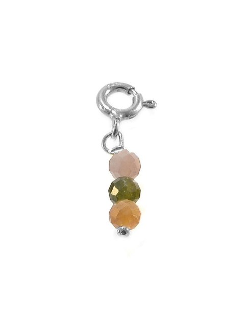 Charms KOLOROWY TURMALIN 925
