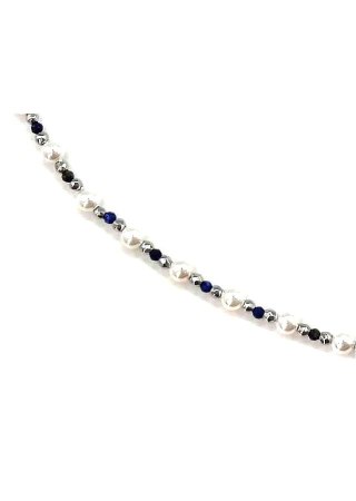 Naszyjnik PERŁA LAPIS 925