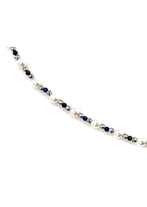 Naszyjnik PERŁA LAPIS 925