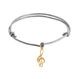 Bransoletka Aria Music Charms z kluczem wiolinowym z kolekcji Aria Martelle (B24/NUT/10)