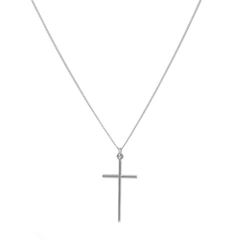 Łańcuszek męski z krzyżem 50 cm (C22/MEN/30AG) Łańcuszek męski z krzyżem 50 cm (C22/MEN/30AG)
