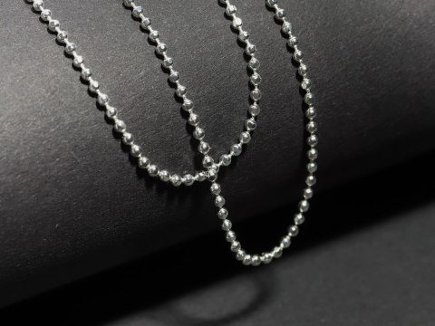 Męski łańcuszek "diamentowy" 48 cm (C22/MEN/47AG) Męski łańcuszek "diamentowy" 48 cm (C22/MEN/47AG)