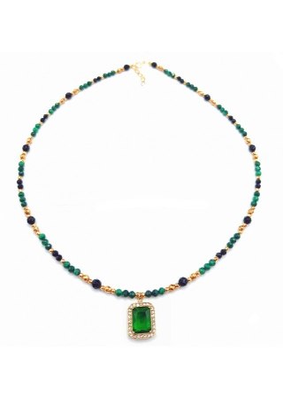 Naszyjnik Green 925
