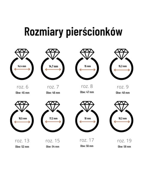 Pierścionek "Oliwia" większy z kolekcji Nincevic (R24/JES/31)