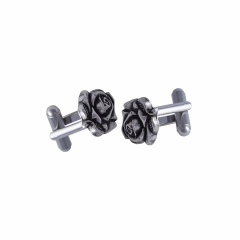 Spinki do koszuli Róża (SM22/MEN/45AG CZ) Spinki do koszuli Róża (SM22/MEN/45AG CZ)