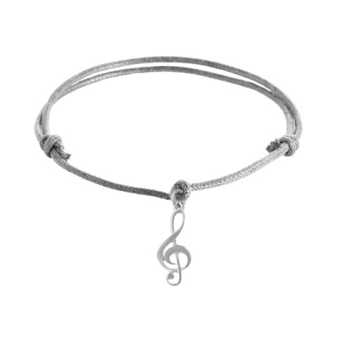 Bransoletka Aria Music Charms z kluczem wiolinowym z kolekcji Aria Martelle (B24/NUT/10) Bransoletka Aria Music Charms z kluczem wiolinowym z kolekcji Aria Martelle (B24/NUT/10)