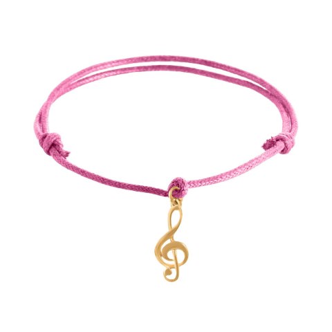 Bransoletka Aria Music Charms z kluczem wiolinowym z kolekcji Aria Martelle (B24/NUT/10) Bransoletka Aria Music Charms z kluczem wiolinowym z kolekcji Aria Martelle (B24/NUT/10)