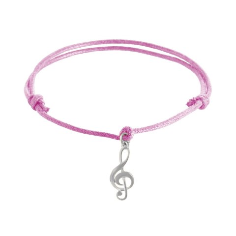 Bransoletka Aria Music Charms z kluczem wiolinowym z kolekcji Aria Martelle (B24/NUT/10) Bransoletka Aria Music Charms z kluczem wiolinowym z kolekcji Aria Martelle (B24/NUT/10)