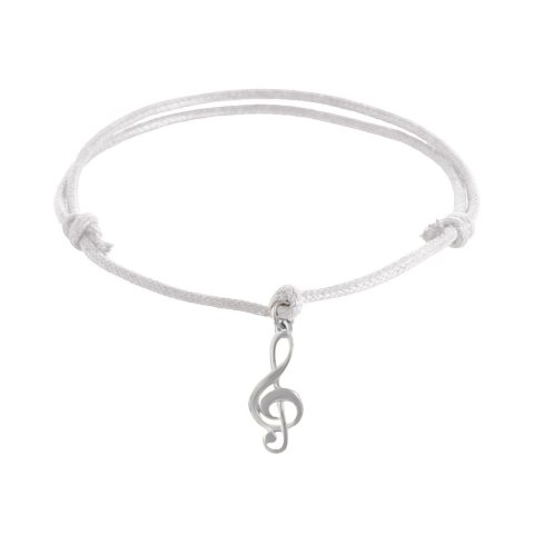 Bransoletka Aria Music Charms z kluczem wiolinowym z kolekcji Aria Martelle (B24/NUT/10) Bransoletka Aria Music Charms z kluczem wiolinowym z kolekcji Aria Martelle (B24/NUT/10)