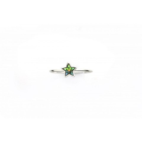 PIERŚCIONEK KRYSZTAŁEK SWAROVSKI STAL PLATEROWANA BIAŁYM ZŁOTEM PST461, Rozmiar pierścionków: US6 EU11 PIERŚCIONEK KRYSZTAŁEK SWAROVSKI STAL PLATEROWANA BIAŁYM ZŁOTEM PST461, Rozmiar pierścionków: US6 EU11