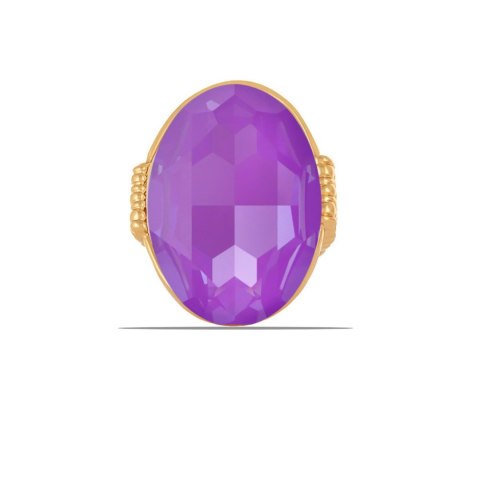 Pierścionek z dużym, kamieniem Crystal Electric Violet Ignite z kolekcji Primero (R23/ZIM/113/11AU) Pierścionek z dużym, kamieniem Crystal Electric Violet Ignite z kolekcji Primero (R23/ZIM/113/11AU)