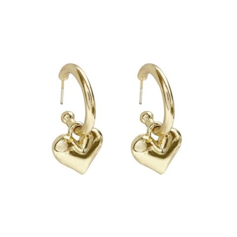 KOLCZYKI sztyfty serca wiszące